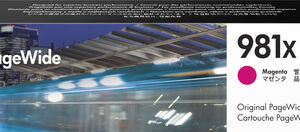 HP 981X MAGENTA ORIGINAL PAGEWIDE CARTRIDGE