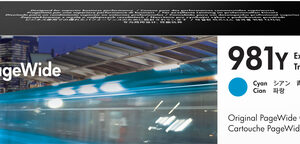 HP 981Y HIGH YIELD CYAN ORIGINAL PAGEWIDE CARTRIDGE