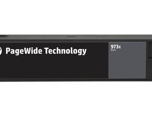 HP 973X HIGH YIELD BLACK ORIGINAL PAGE WIDE CARTRIDGE