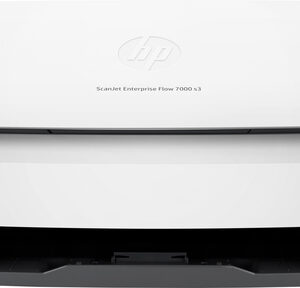 HP SCANJET ENTERPRISE 7000 S3 SHEET-FEED SCANNER. DESIGNED FOR WORKGROUPS IN MANAGED PRINTING ENVIRONMENTS THAT NEED A FAST, PC-CONNECTED SCANNER TO IMPROVE WORKFLOWS AND DOCUMENT MANAGEMENT, AND WHICH CAN PROCESS A VARIETY OF PAPER SIZES. QUICKLY SCAN UP TO 45 PPM AND 90 IPM IN BLACK-AND-WHITE AND GREYSCALE, 45 PPM AND 70 IPM IN COLOUR. AUTOMATICALLY IMPROVE THE ACCURACY OF SCANNED IMAGES WITH BUILT-IN KOFAX VIRTUAL RESCAN® PRO SOFTWARE. CONVERT SCANS