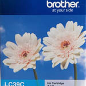 BROTHER LC39C INK CARTRIDGE CYAN