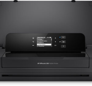 HP OFFICEJET MOBILE 202 - PRINT ON AC UP TO 10 PPM; ON BATTERY UP TO 9 PPM BLACK & ON AC  UP TO 19 PPM; ON BATTERY UP TO 17 PPM COLOUR,  1 USB 2.0 + WI-FI,  9 FRONT-PANEL BUTTONS; 2 LEDS (WI-FI ON/OFF, WI-FI DIRECT ON/OFF) , RMPV 100 TO 300, INPUT CAPASITY UP TO 50 PAGES, 128 MB DDR3 MEMORY, HP DROPBOX, HP GOOGLE DRIVE, MICROSOFT DOTNET. SUPPLIES HP 651 BLACK C2P10AE & HP 651 TRI-COLOR C2P11AE.