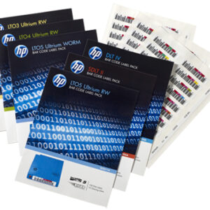 HP E LTO-7 ULTRIUM RW BAR CODE LABEL PACK