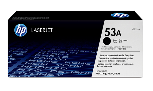 HP 53A LASERJET P2015 BLACK PRINT CARTRIDGE