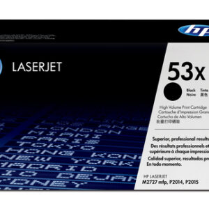 HP 53X LASERJET Q7553X BLACK PRINT CARTRIDGE