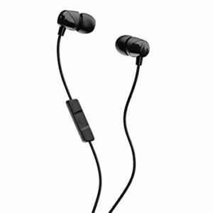 SKULLCANDY JIB IN-EAR W/MIC - BLACK/BLACK