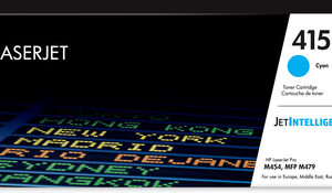 HP #415 CYAN LASERJET TONER CARTRIDGE