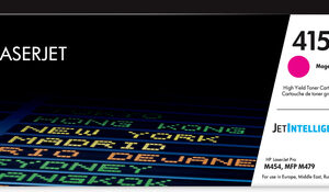 HP # 415X MAGENTA LASERJET HIGH YIELD TONER CARTRIDGE