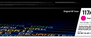 HP #117A MAGENTA ORIGINAL LASER TONER CARTRIDGE