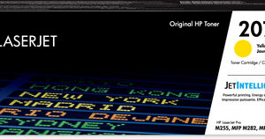 HP 207A YELLOW LASERJET TONER CARTRIDGE - COLOR LASERJET PRO M225/MFP M283