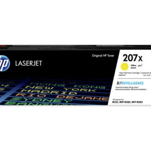 HP 207X YELLOW LASERJET TONER CARTRIDGE - COLOR LASERJET PRO M225/MFP M283