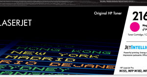 HP 216A MAGENTA LASERJET TONER CARTRIDGE - HP COLOR LASERJET PRO MFP M182/M183