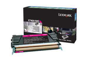 LEXMARK X746A1MG MAGENTA CARTRIDGE