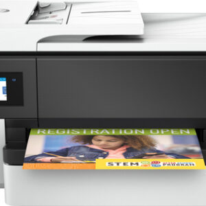 HP OFFICEJET PRO 7720 WIDE FORMAT ALL-IN-ONE, PRINTING, COPY, SCAN, FAXING, USB-802.11.N WIFI, ETHERNET, EPRINT-AIRPRINT-IN OS MOBILE PRINTING, WI-FI DIRECT, AUTO WIRELESS CONNECT, A-SIZE SCAN GLASS, 6.73 CM IR TOUCH COLOUR GRAPHIC DISPLAY , 18/13 ISO COPY SPEED, FPO: 9 SEC, AUTOMATIC 2-SIDED PRINTING UP TO A435-SHEET ADF, 250 SHEET INPUT TRAY, DUTY CYCLE 30.000 PG/MO, SUPPLIES : HP 953 BLACK, CYAN, MAGENTA, YELLOW, A3 PRINTING, NO A3 SCANNING